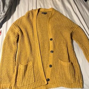 Yellow, American Eagle cardigan